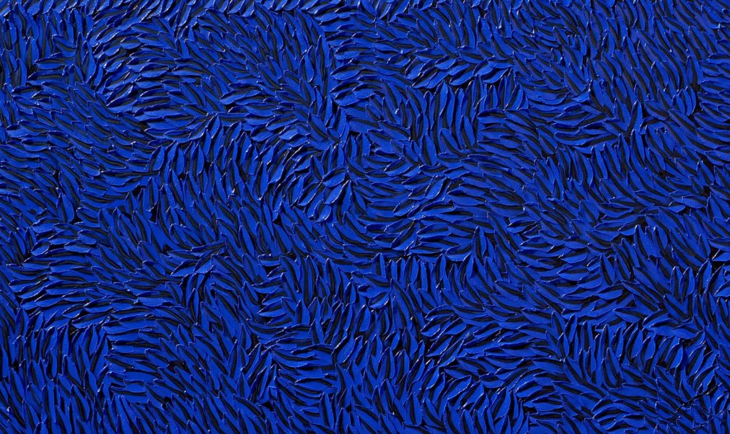Cobalt Sea abstract oil painting by Bill Stone